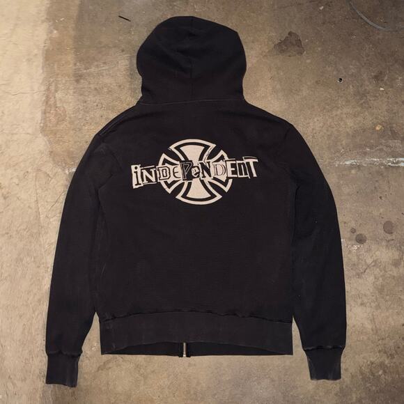 Y2K Independent Truck Company Expedition Series Thermal Zip Hoodie - Picture 4 of 5